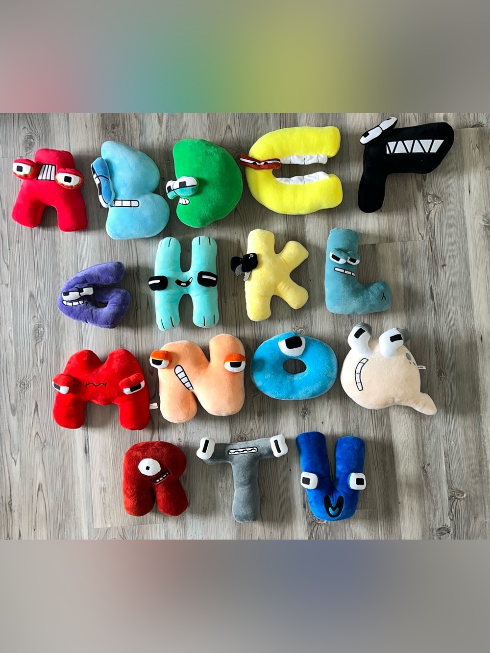 16 Alphabet Lore Plush Toys | ABC Letter Stuffed Animal Educational Gift for Kid